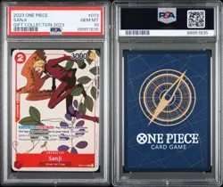 One Piece Sanji Gift Collection 2023 OP01-013 Foil- PSA Gem Mint 10 - Image 3