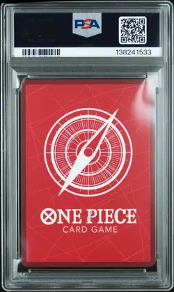 2025 ONE PIECE OP13-CARRYING ON HIS WILL ALTERNATE ART #003 GOL D. ROGER PSA 10 - Image 2
