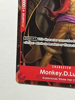 Monkey.D.Luffy P-007 PROMO Tournament Pack Vol. 1 One Piece English - Image 4
