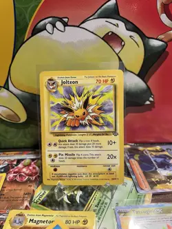 🔥 Jolteon 20/64 🔥 Original Jungle Set Non Holo Rare LP Pokemon Card - Image 1