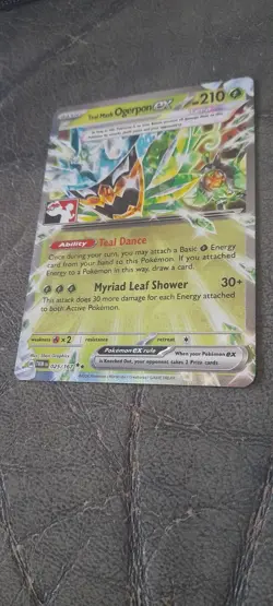 Teal Mask Ogerpon EX 025/167 Play! Stamp Pokemon Series 6 Prize Pack TCG - Image 3