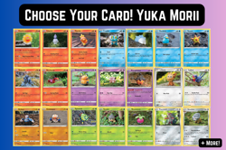 Choose Your Pokemon Card! Clay Pokemon from Artist Yuka Morii - Image 1