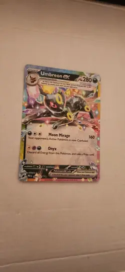 Pokemon TCG Umbreon EX 60/131 Double Rare Holo Card Prismatic Evolutions - Image 2