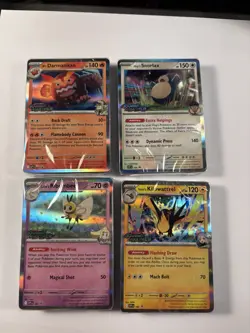 Sealed Pokemon TCG Journey Together Stamped Pre Release Promo Set of 4 - Image 2