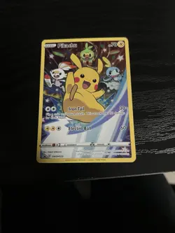 Pokemon TCG SWSH Promo Cards #SWSH020 Pikachu NM - Image 1