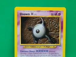 Pokemon 2002 Neo Destiny Unlimited UNOWN (X) 30/105 NM-MINT Condition - Image 3