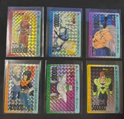 DragonBall Z PP Card PART 17 6 CARD PRISM SET - US SELLER - Image 1