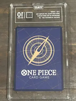 One Piece Emperors In The New World ALT Art Nami Foil Card OP08-106 TAG 10 - Image 3