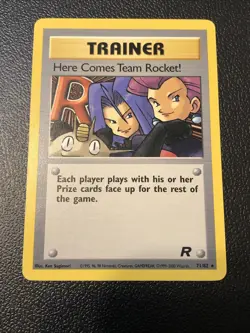 Here Comes Team Rocket! 71/82 Team Rocket Rare Pokemon Card Mint Condition - Image 1