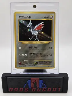 Pokemon Cards Skarmory LV.30 No.227 Neo Genesis 2000 Old Back EX Japanese MP - Image 1
