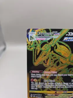 Rayquaza VMAX TG29/TG30 Sword & Shield Silver Tempest Custom Holo Display Card - Image 2