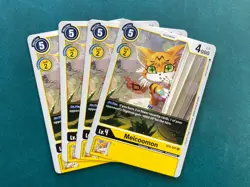 Meicoomon BT4-041 Playset Great Legend Digimon Card Game x4 - Image 1