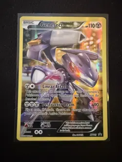 Genesect XY119 Black Star Promo 2016 Full Art Holo Rare Pokemon Card TCG NM - Image 1