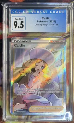 Caitlin 189/198 - Chilling Reign - Graded Pokemon Card - CGC 9.5 - Image 1