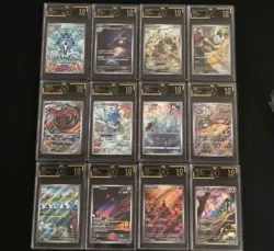 12 Lot OCD 10 Pokemon TCG Chinese Card AR Art Rare Kingdra manaphy A7 FI38 - Image 1