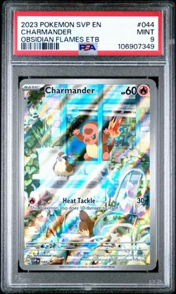 Charmander 044 Sv: Scarlet & Violet Promo Cards Holo PSA 9 MINT - Image 1