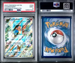 Charmander 044 Sv: Scarlet & Violet Promo Cards Holo PSA 9 MINT - Image 3