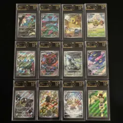 12 Lot OCD 10 Pokemon TCG Chinese Card AR Art Rare yveltal Absol minior A6 FI38 - Image 1