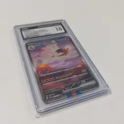 CGC 10 GEM MINT Japanese Pokemon 2023 Charizard ex 201/165 Pokemon Card 151 Sv2a - Image 2