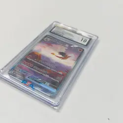 CGC 10 GEM MINT Japanese Pokemon 2023 Charizard ex 201/165 Pokemon Card 151 Sv2a - Image 3