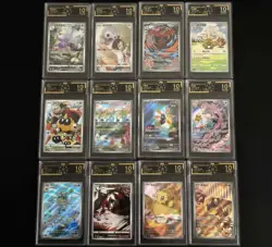 12 Lot OCD 10 Pokemon TCG Chinese Card AR Art Rare yveltal Veluza swablu A5 FI38 - Image 1