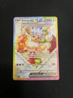 Pokemon Eevee EX 174 Prismatic Evolutions SPC Promo Card NM - Image 1