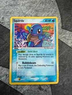 Squirtle EX Crystal Guardians Reverse Holofoil 64/100 Pokemon TCG - LP - Image 1
