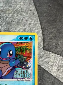 Squirtle EX Crystal Guardians Reverse Holofoil 64/100 Pokemon TCG - LP - Image 2