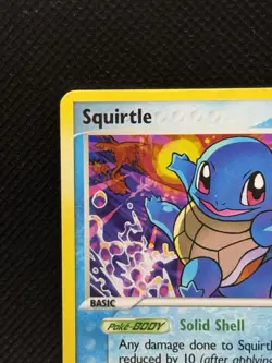 Pokemon TCG: Squirtle 64/100 Reverse Holo Stamped EX Crystal Guardians LP/MP - Image 2