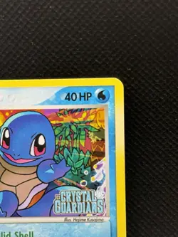 Pokemon TCG: Squirtle 64/100 Reverse Holo Stamped EX Crystal Guardians LP/MP - Image 3