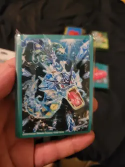 65 Ct Gyarados EX Premium Collection Pokemon Card Sleeves New Sealed - Image 1