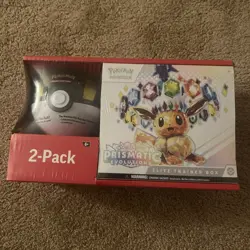 POKEMON ELITE TRAINER BOX SCARLET & VIOLET PRISMATIC EVOLUTIONS SAMS CLUB BUNDLE - Image 1