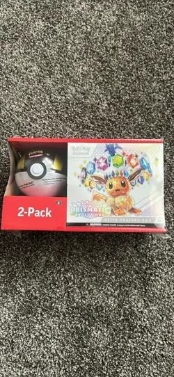 POKEMON ELITE TRAINER BOX SCARLET & VIOLET PRISMATIC EVOLUTIONS SAMS CLUB BUNDLE - Image 1