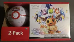 POKEMON ELITE TRAINER BOX SCARLET & VIOLET PRISMATIC EVOLUTIONS SAMS CLUB BUNDLE - Image 1
