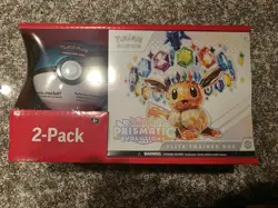 POKEMON ELITE TRAINER BOX SCARLET & VIOLET PRISMATIC EVOLUTIONS SAMS CLUB BUNDLE - Image 1