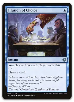 Illusion of Choice #31 (NM) Conspiracy Take the Crown CN2 Magic MTG - Image 1