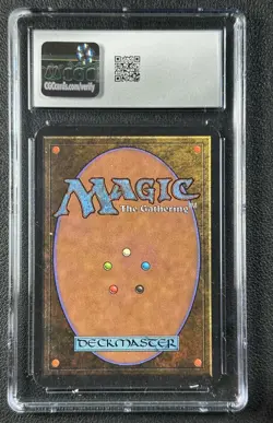 CIRCLE OF PROTECTION: WHITE CGC 9 1993 MAGIC: THE GATHERING MTG ALPHA LIMITED 19 - Image 2