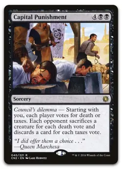 Capital Punishment #40 (NM) Conspiracy Take the Crown CN2 Magic MTG - Image 1