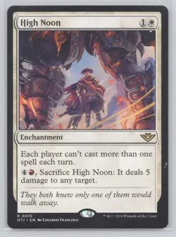 High Noon Normal R Outlaws of Thunder Junction 15 NM - Image 1