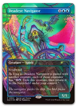 Deadeye Navigator (Rainbow Foil) #902 (NM) Secret Lair Drop SLD Magic MTG - Image 1