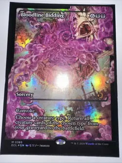 Bloodline Bidding (Showcase) Lorwyn Eclipsed Foil - Image 1