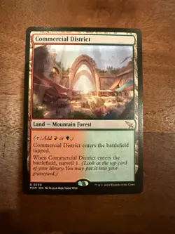 Commercial District - Murders at Karlov Manor MKM - 259 - MTG Magic the Gatherin - Image 1