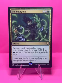 MTG Culling Ritual 117 - ONC Phyrexia All Will Be One Regular NM - Image 1