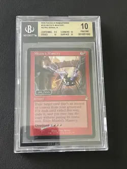 FOIL SERIALIZED MIZZIX’S MASTERY - BGS 10 Pristine - MTG Magic the Gathering - Image 1