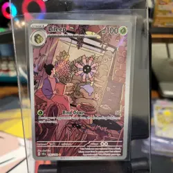 Pokemon Card - Lileep Stellar Crown 145/142 Holo Illustration Rare - Image 1