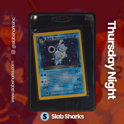 2000 POKEMON TEAM ROCKET #3/82 DARK BLASTOISE HOLO - Image 1
