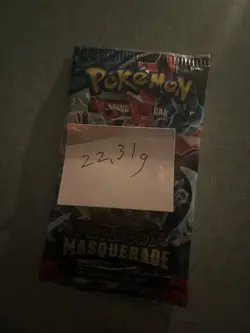 (VERY HEAVY) 22.31g Pokemon TCG Twilight Masquerade Booster Pack (SEALED)✅ - Image 3