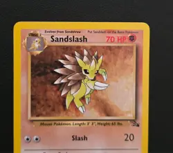 Pokemon Fossil Sandslash 41/62 Vintage WOTC Uncommon - Image 3