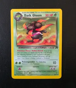 Pokemon Dark Gloom 36/82 Team Rocket Vintage WOTC Uncommon LP - Image 2