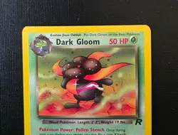 Pokemon Dark Gloom 36/82 Team Rocket Vintage WOTC Uncommon LP - Image 3